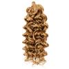 Venta al por mayor de fábrica En stock Comercio exterior Exclusivo Peluca Blanca Rizada Hawaiana Crochet 20 Pulgadas Cabello Rizado Latinoamericano Estilo Latinoamericano