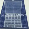Caja de canillas caja de canillas juego caja de plástico transparente contiene 25 canillas de plástico de colores canilla transparente