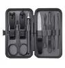 Conjunto de Cortadores de Unha em Estoque Transfronteiriço, Pinças para Cutícula de Aço Inoxidável, Conjunto de Ferramentas para Manicure e Pedicure com 19 Peças, Cortadores de Unha para Dropshipping