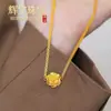 El mismo collar de flor de rosa de la joyería, adecuado para ocasiones especiales, elegante y con estilo cadena para la clavícula de flor de rosa, collar de alta gama y versátil