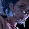 Máscara de Metal para Queixo Cyberpunk Máscara Feminina Conjunto de Boca Cos Homem Parada de Mordida Homem Halloween Adorno Facial Corrente Facial