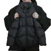 Jaquetas acolchoadas de algodão estilo coreano para meninos e meninas, casacos quentes de algodão, agasalhos acolchoados de algodão com capuz para inverno infantil, blusas da moda de cor sólida 2026