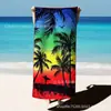 Cross-border versão completa impresso logotipo toalha de praia atacado tartaruga sereia personalizada toalha de praia personalizada