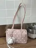Bolso Bowling de Lunares Nuevo Verano 2026, Bolso de Mano Elegante y Moderno, Bolso de Hombro para el Trabajo y los Viajes Diarios, Bolso de Axila