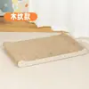 Tablero rascador para gatos comercial sin desprendimiento Cama para gatos Sofá integrado de cartón corrugado Grande Pequeño Redondo Vertical Gato