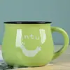Caneca de Cerâmica Criativa Caneca de Café da Manhã Caneca para Café Leite Caneca para Água do Escritório Caneca Personalizada com Logo Presente Publicitário