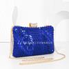Comercio electrónico transfronterizo en stock nuevo bolso de noche lentejuelas flash bordado CLUTCH moda alto sentido bolso caja diamante