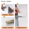 Adesivos de Parede Azulejo Imitação Textura Mármore Placa Alumínio-Plástico Impermeável Anti-incrustante Sem Cola Papel de Parede Autoadesivo Decoração de Parede de Banheiro