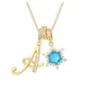 Colgante de Copo de Nieve con Circonita Microincrustada con Diseño de Copo de Nieve de Ocho Puntas, Collar de Lujo Ligero Estilo Europeo y Americano, Comercio Exterior Transfronterizo, Suministro en Stock