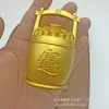 Popular Cubo de Dinero de Latón - Cubos Grandes y Pequeños que Traen Fortuna, Regalos Artesanales, Regalos Decorativos Creativos para Oficina y Sala de Estar