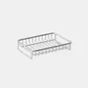 Porta Jabón Transfronterizo Lavabo de Baño Estante de Acero Inoxidable para Almacenamiento de Jabón Estante Drenante Gancho de Baño Caja de Jabón