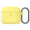 Adecuado para Auriculares Bluetooth Inalámbricos Apple AirPods de 3ª Generación, Estuche Protector de Silicona con Forma de Diamante, Bolsa de Almacenamiento Anticaídas, Versión Gruesa