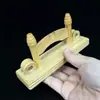 Novo ventilador dobrável de madeira maciça cor natural suporte para leque dobrável leque dobrável suporte de leque de exibição tridimensional atacado de fábrica