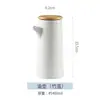 Botella de cerámica de un solo recipiente y una sola lata para condimentos, lata de sal, utensilios de cocina, caja de condimentos, frasco de condimentos, lata de condimentos, estante para condimentos lote ke