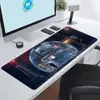 Juego Cyberpunk Tecnología Futurista Alfombrilla de Ratón Súper Grande Tecnología de Gaming E-Sports Alfombrilla de Oficina Extra Grande Borde Antideslizante con Bloqueo