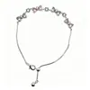 Pulsera de lazo estilo fresco y de lujo ligero para mujer, diseño de nicho de lujo ligero, nuevo accesorio de mano versátil, regalo perfecto para novia, da un sentido de sofisticación