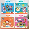 Equipe Wangwang faz grandes contribuições livro de colorir pintura infantil jardim de infância infantil menina caneta de aquarela Princesa Equipe Wangwang