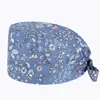 Gorro quirúrgico para mujer, gorro de algodón estampado, gorro para sala de operaciones de doctor, gorro de enfermera, gorro de luna, gorro para casa, gorro de chef tipo cúpula