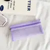 Bolsa de Armazenamento para Canetas Bolsa de Armazenamento Longa em Rede Bolsa de Armazenamento Transparente Bolsa Organizadora de Material Escolar para Estudantes Venda por Atacado