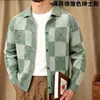Outono 2026 Transfronteiriço Amazon Shein 3D Nova Tendência de Moda High Street Versátil Suéter Cardigan Masculino