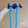 Presilha de Cabelo Fofa Infantil Coelho Policial Adereço de Cabeça Menininha Orelhas de Coelho Zootopia Chapéu com Laço Presilha Acessórios de Cabelo