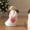 Venta Directa de Fábrica Yumeiren Molde de Silicona DIY Corazón Estrella Ángel Niña Hada Molde de Resina Vela Yeso