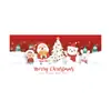 Fábrica de Comercio Exterior Transfronterizo de Amazon Tela Colgante de Fondo Navideño Pancarta de Puerta Cubierta de Puerta Decoración Pareados Decoración Festiva Personalización