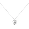 Collar de Candado de la Fortuna de Plata 999 con Cuentas de Plata para Mujer, Cadena para Clavícula Estilo Chino Nuevo de Lujo Ligero, Moda Versátil al por Mayor