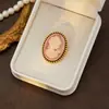 Nuevos Accesorios de Moda Europeos y Americanos, Broche Vintage de Belleza Estilo Palacio, Broche Elegante y de Alta Gama en Stock