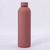 Venta al por mayor transfronteriza 304 Acero Inoxidable Botella de Boca Pequeña Vaso Termo Vaso de Agua para Deportes al Aire Libre Vaso para Coche Tapa de Bambú Sello
