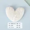 Accesorios Creativos Pequeños de Corazón de Durazno, Piezas Decorativas de Corazón Jacquard de Gasa, Accesorios para Bolsos de Flores Bicolores, Accesorios Ultrasónicos