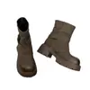 Botines Martin de suela gruesa para aumentar la altura, para mujer, estilo vintage otoño e invierno 2026, forrados de felpa, cálidos, versátiles, botines cortos estilo británico