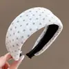 2026 Nuevo Estilo Diadema de Mujer Plisada de Ala Ancha Sensación de Alta Gama Cubre la Parte Superior del Cráneo Hace que la Cara se Vea Más Pequeña Cubre la Raya del Cabello Pinza para el Cabello Accesorio para el Cabello