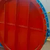 Válvula de mariposa de ventilación de chimenea, compuerta de chimenea eléctrica, compuerta reguladora de gases de combustión resistente a altas temperaturas, compuerta manual