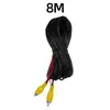 Cable de control de video para cámara de visión trasera de marcha atrás para coche directo de fábrica, cable de extensión de video RCA de 6 m con gatillo