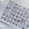 K9 japonés corazón torcido uña puntiaguda joyería taladro estéreo Súper flash blanco palo de uñas taladro DIY pequeños accesorios al por mayor