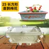 Moldes de Vasos de Flores de Plástico para Jardinagem Doméstica Adequados para Várias Plantas, Sacos para Plantio de Grama, Moldagem por Injeção, Outros Tipos de Chão