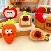 Juguete de Comida de Dibujos Animados Frutas y Verduras Accesorios DIY Dijes de Frutas y Verduras Broches Accesorios para Bolsas Serie de Frutas y Verduras