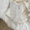 Meias finas de primavera e verão para mulheres, meias de algodão puro até a panturrilha, meias cinzas estilo Miu com camadas, meias longas com padrão de losangos de renda, estilo universitário