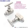 Suministro válvula de aguja rosca interna y externa 1/2NPT acero inoxidable alta presión válvula de aguja rosca interna y externa válvula de aguja estándar americano 6000PSI