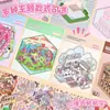 Colección de Pegatinas de Paisajismo Yilan Cabaña Estéreo 3D Pequeña Pegatinas para Manualidades de Bricolaje Colección de Pegatinas de Paisajismo de Dibujos Animados