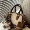 Transfronterizo 2025 Nuevo Bolso Pequeño Retro Moda Femenina Versátil Bolso de Hombro Cruzado Portátil para Mujer Bolso Almohada de Viaje
