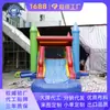 Castillo Inflable Deslizador Multifuncional Comercial con Red de Seguridad, Cama Elástica y Descuentos Especiales por Volumen para Atracciones Infantiles en el Mercado