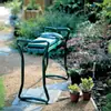 Banquillo de rodillas para jardín exterior asiento de rodillas jardín jardinería silla de rodillas banco de herramientas de jardín con kit de herramientas banquillo de rodillas para jardín