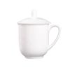 Taza de Té de Cerámica con Tapa, Taza de Agua de Porcelana Ósea, Taza de Regalo Personal para Oficina, Logo, Regalo de Negocio Cálido y Elegante, Nuevo Estilo Chino