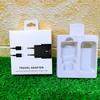 Caixa de embalagem de cabo de dados de carregamento rápido PD25W dois em um é adequada para embalagem de carregador rápido tipo-C para Samsung S20/21