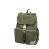 Mochila con tapa abatible de nuevo estilo transfronteriza para mujer, Mochila simple para escuela secundaria, Mochila casual de viaje ligera y elegante