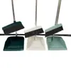 Set de escoba personalizado para exportación, uso doméstico, escoba grande de cerdas suaves, recogedor, pala para basura, rasqueta para agua, limpieza, barrido y trapeado