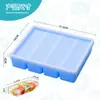 Venda Quente Transfronteiriça Forma de Gelo Grande em Tira Longa Bandeja de Gelo de Silicone Caixa para Fazer Gelo Barra Whisky Coquetel Vinho Caixa de Gelo para Gelatina Grau Alimentício
