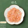 Contas de Ábaco Naturais Premium, Acessórios de Joias DIY Feitos à Mão Multicores, Contas Espaçadoras para Pulseiras, Contas de Vidro em Atacado